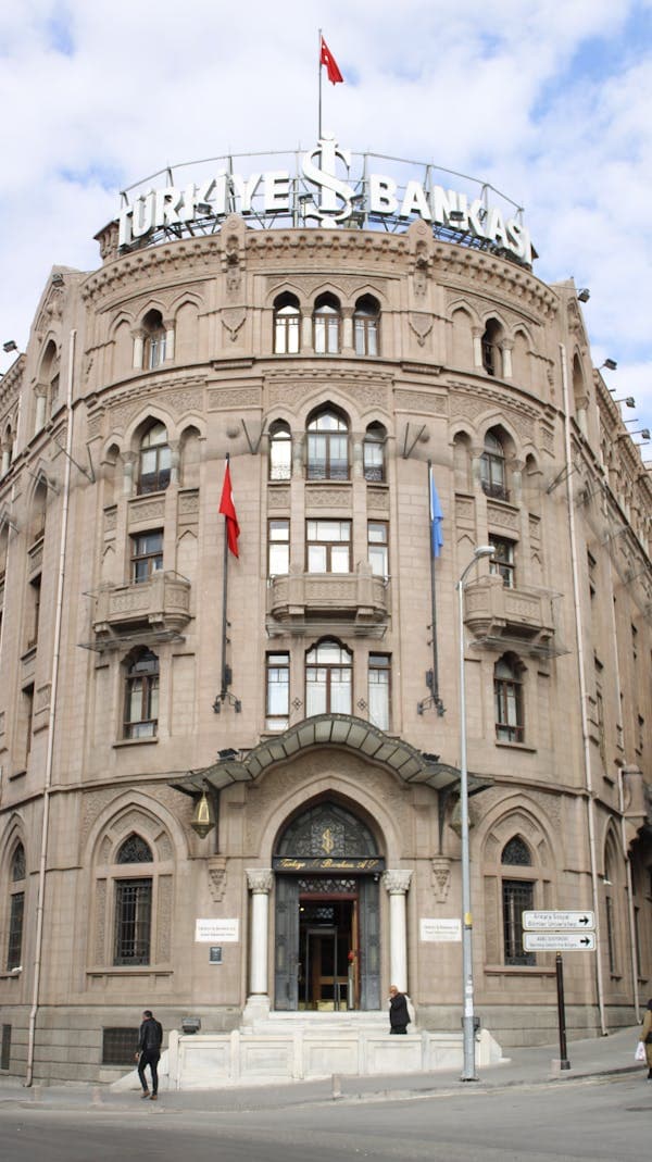 Türkiye İş Bankası building in Ankara